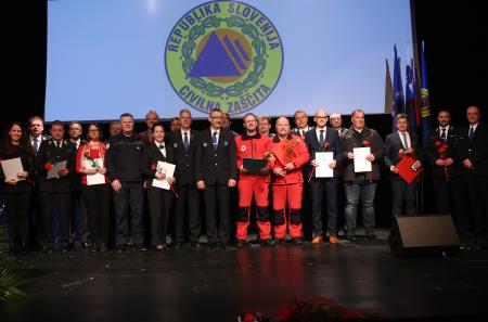 Podelitev regijskih priznanj Civilne zaščite 40 Foto Ljubo Vukelič